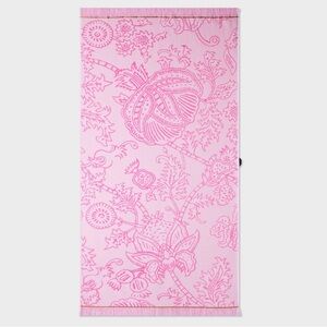 Roller Rabbit x Target pink floral towel
